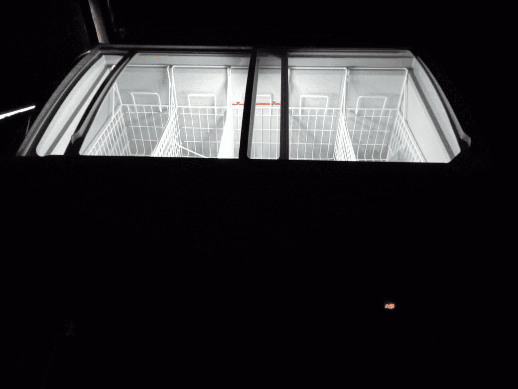 Морозильный ларь SD-377HJXL с подсветкой